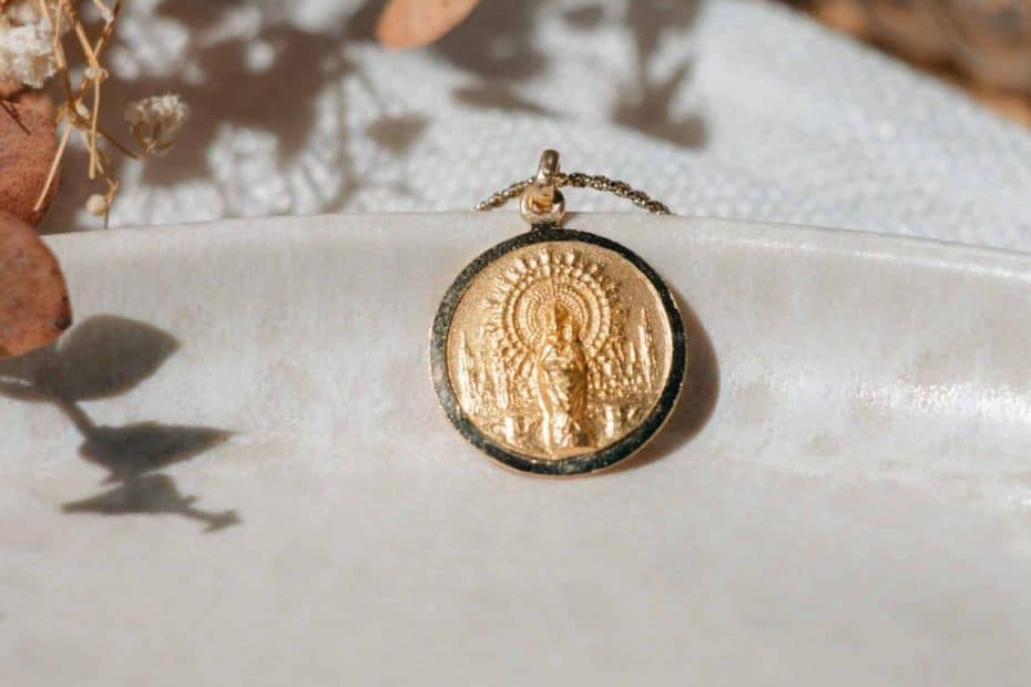 Medalla de la Virgen del Pilar